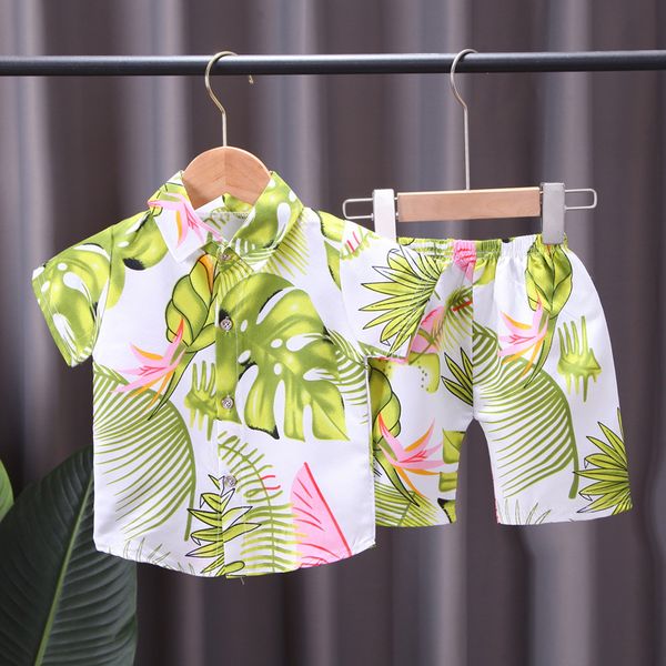 baby pajamas boys summer clothing sets short-sleeved small and medium-sized children beachwear set, White
baby pajamas boys summer clothing sets short-sleeved small and medium-sized children beachwear set, White