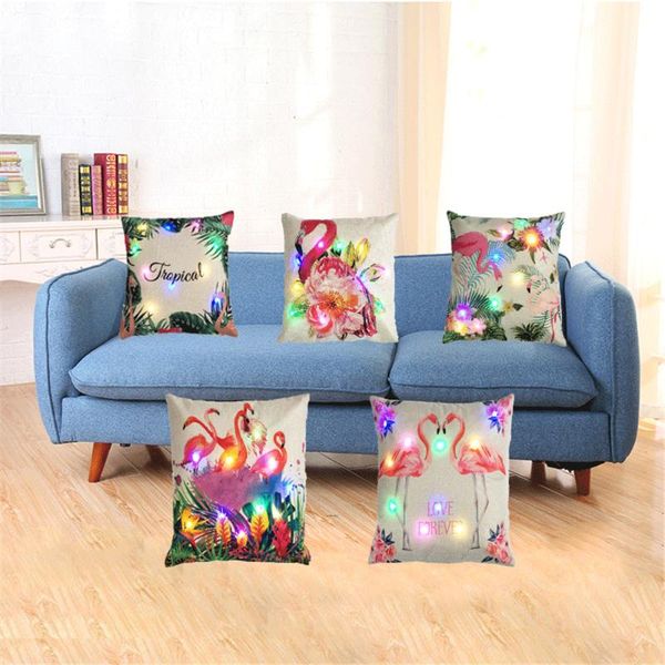 nordic tropical flamingo print linen cushion cover led cushions throw pillow case home decor covers for sofa couch seat cushion/decorative
nordic tropical flamingo print linen cushion cover led cushions throw pillow case home decor covers for sofa couch seat cushion/decorative