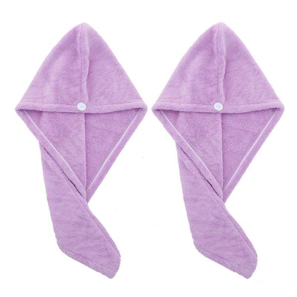 towel 2pcs womens quick drying towels turban ladies coral fleece hair wrap bathing head cap
towel 2pcs womens quick drying towels turban ladies coral fleece hair wrap bathing head cap