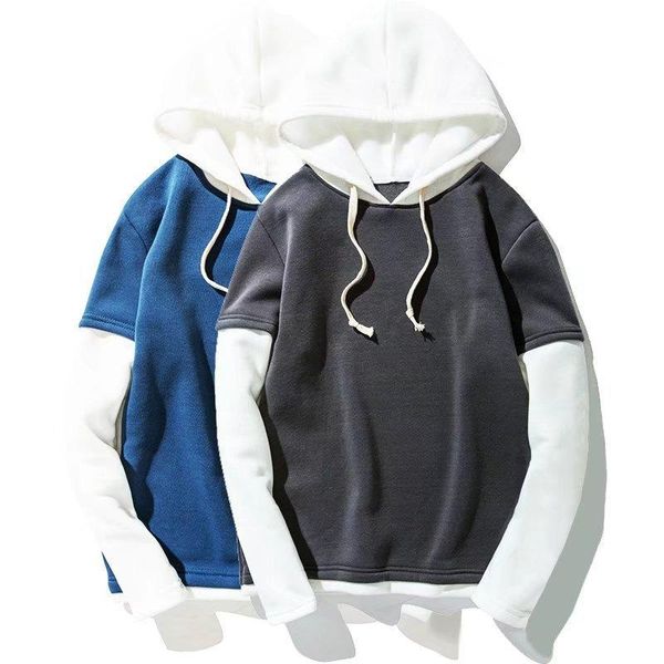 hoodies men hip hop young male slim thin sweatshirts fade two pieces teenagers clothes, Black
hoodies men hip hop young male slim thin sweatshirts fade two pieces teenagers clothes, Black