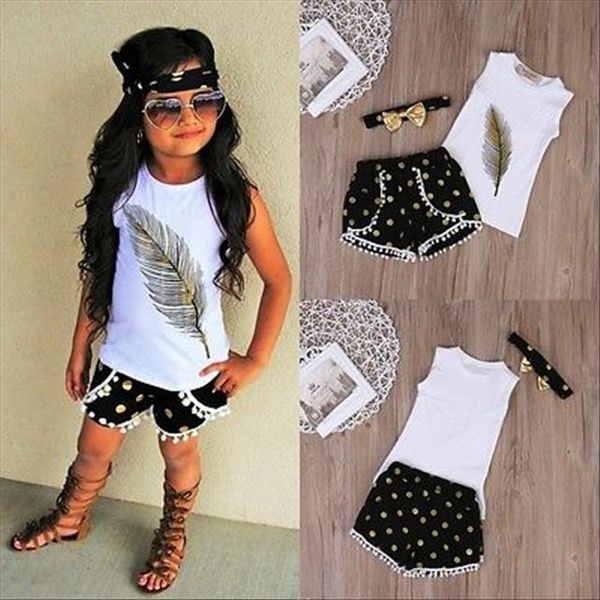 summer kids girl clothes sleeveless vest shorts pants outfits set casual 2 7y, White
summer kids girl clothes sleeveless vest shorts pants outfits set casual 2 7y, White