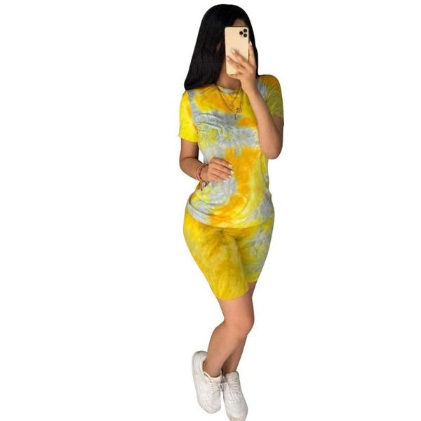 tie dye print set tracksuit women 2 piece lounge wear t shirt with biker shorts bodycon body two outfits women's tracksuits, Gray
tie dye print set tracksuit women 2 piece lounge wear t shirt with biker shorts bodycon body two outfits women's tracksuits, Gray