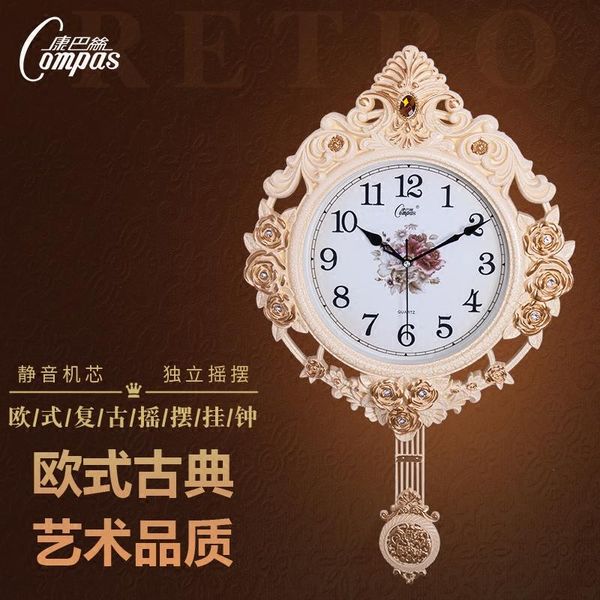 wall clocks european creative clock swing fashion personality charts retro mute living room quartz
wall clocks european creative clock swing fashion personality charts retro mute living room quartz