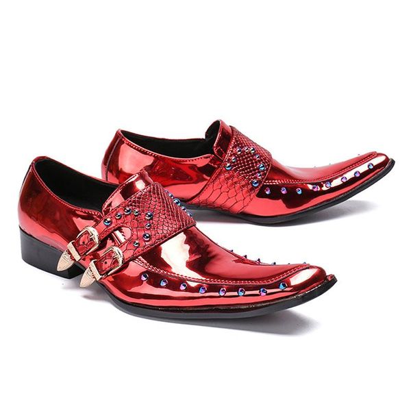 dress shoes runway italy 2021 men genuine leather wedding rivet beading derby buckle slip on formal square toe zapatos, Black
dress shoes runway italy 2021 men genuine leather wedding rivet beading derby buckle slip on formal square toe zapatos, Black