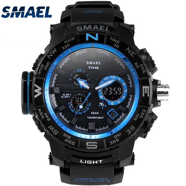 wristwatches fantastic outdoor dual display 50m waterproof teenage watch tide male fashion smael led electronic multi-function 1531, Slivery;brown
wristwatches fantastic outdoor dual display 50m waterproof teenage watch tide male fashion smael led electronic multi-function 1531, Slivery;brown