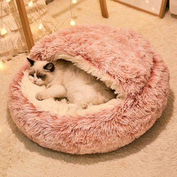cat beds & furniture pet dog round plush bed large big small house semi-enclosed nest for deep sleep comfort in winter little mat
cat beds & furniture pet dog round plush bed large big small house semi-enclosed nest for deep sleep comfort in winter little mat