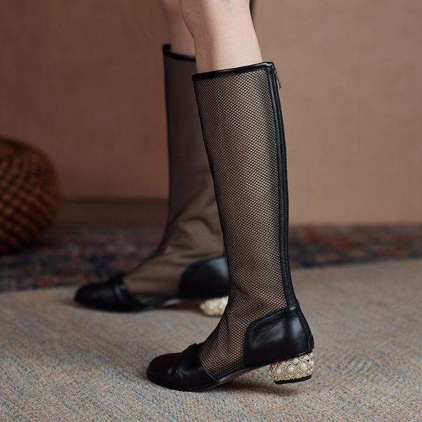 boots doratasia big size 33-44 ladies genuine leather summer fashion pearl chunky heels women party shoes woman sisr, Black
boots doratasia big size 33-44 ladies genuine leather summer fashion pearl chunky heels women party shoes woman sisr, Black