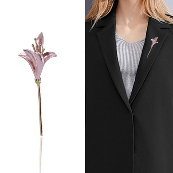 pins, brooches enamel lily flower women pink blue weddings brooch pins for fashion girl, Gray
pins, brooches enamel lily flower women pink blue weddings brooch pins for fashion girl, Gray