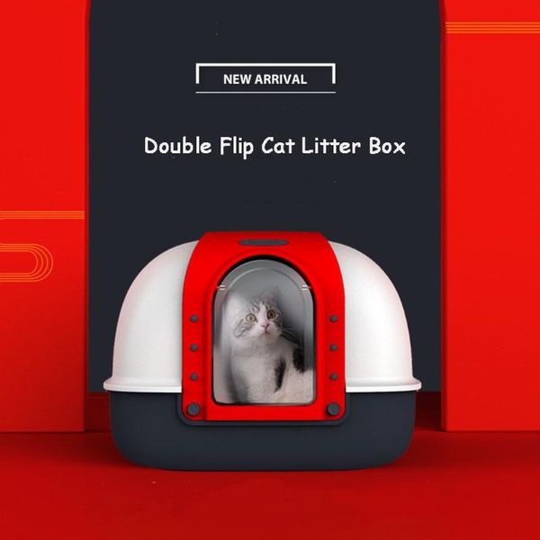 other cat supplies double flip litter box fully enclosed deodorant pet toilet with shovel high capacity tray
other cat supplies double flip litter box fully enclosed deodorant pet toilet with shovel high capacity tray