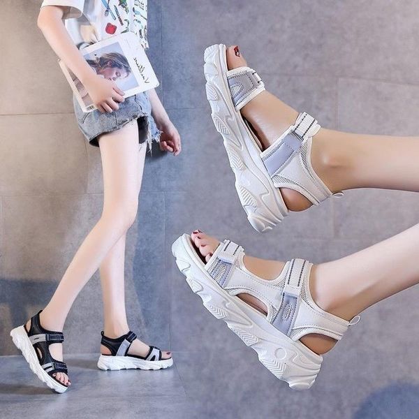 sandals 2021 women summer fashion women's beach open toe sandal casual platform shoes woman, Black
sandals 2021 women summer fashion women's beach open toe sandal casual platform shoes woman, Black