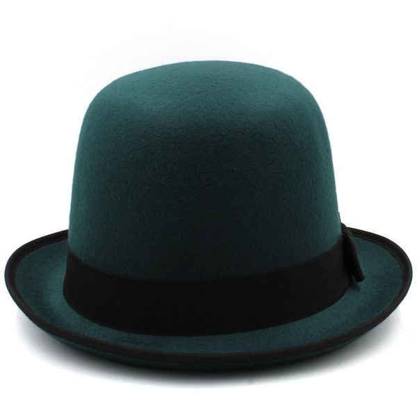 wide brim hats wool fedora hat fluorescent green dome curling big woolen travel outdoor modeling with felt jazz, Blue;gray
wide brim hats wool fedora hat fluorescent green dome curling big woolen travel outdoor modeling with felt jazz, Blue;gray