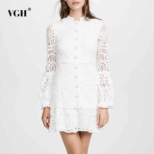 vgh patchwork elegant dress for women stand collar lantern long sleeve high waist lace mini dresses female fashion clothing 210421, Black;gray
vgh patchwork elegant dress for women stand collar lantern long sleeve high waist lace mini dresses female fashion clothing 210421, Black;gray