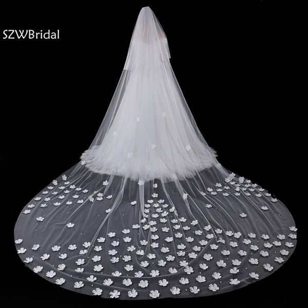 bridal veils arrival ivory 3d flower appliques wedding accessories 2021 veil with pearls velo de novia, Black
bridal veils arrival ivory 3d flower appliques wedding accessories 2021 veil with pearls velo de novia, Black