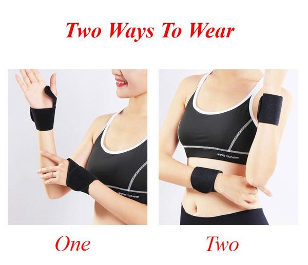 wrist support magnetic therapy spontaneous fever protector exercise prevents sprains keep warm sports equipment, Black;red
wrist support magnetic therapy spontaneous fever protector exercise prevents sprains keep warm sports equipment, Black;red
