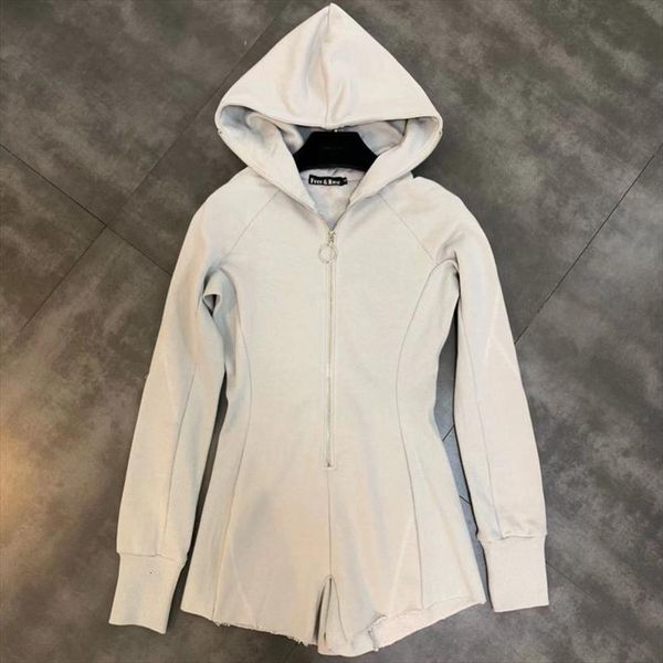 Autumn Arrivals Long Sleeve Hooded Womens Jumpsuit Zipper Decoration Slim Playsuits Streetwear Mk410, Black;white
Autumn Arrivals Long Sleeve Hooded Womens Jumpsuit Zipper Decoration Slim Playsuits Streetwear Mk410, Black;white