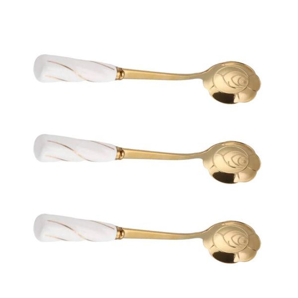 spoons 3 pcs stainless steel ceramic handle cake spoon petal shaped heads stirring coffee for honey tea cocktail des
spoons 3 pcs stainless steel ceramic handle cake spoon petal shaped heads stirring coffee for honey tea cocktail des