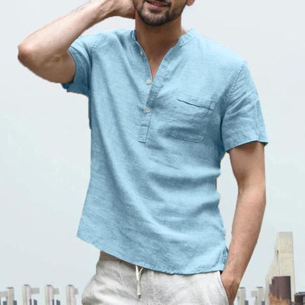 summer men's t-shirts baggy cotton linen solid color short sleeve retro blouse casual t-shirt streetwear bottoming business tees, White;black
summer men's t-shirts baggy cotton linen solid color short sleeve retro blouse casual t-shirt streetwear bottoming business tees, White;black