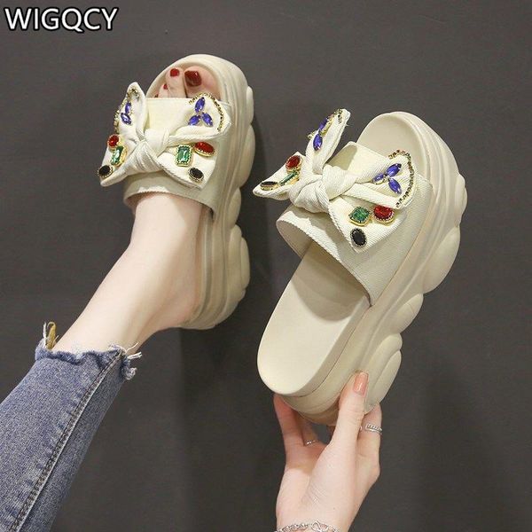 summer bowknot women sandals fashion comfortable rhinestone wedges outdoor beach slippers, Black
summer bowknot women sandals fashion comfortable rhinestone wedges outdoor beach slippers, Black