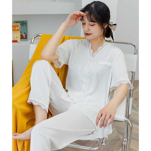 yaoting satin chiffon pajamas women's summer short sleeve trousers ice silk home wear two piece suit tz2478 dressing gown, Black;red
yaoting satin chiffon pajamas women's summer short sleeve trousers ice silk home wear two piece suit tz2478 dressing gown, Black;red