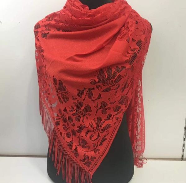 nylon hollow out monochrome breathable tassel scarf versatile fashion women's long, Blue;gray
nylon hollow out monochrome breathable tassel scarf versatile fashion women's long, Blue;gray
