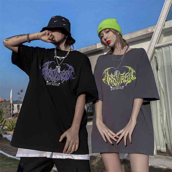 abstract letter print short t-shirt women's fashion brand hip hop high street 5- summer trend half sleeve, White;black
abstract letter print short t-shirt women's fashion brand hip hop high street 5- summer trend half sleeve, White;black