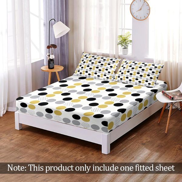 sheets & sets morden simple dots fitted sheet with elastic band solid bed cover wrinkle,fade,stain and abrasion resistant
sheets & sets morden simple dots fitted sheet with elastic band solid bed cover wrinkle,fade,stain and abrasion resistant