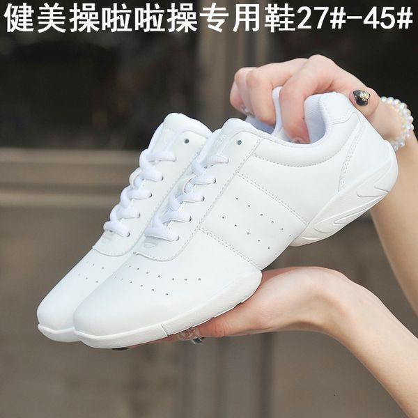 yingrui white competitive aerobics sho women's dance soft bottom anti-skid cheerleading chilen's training 610
yingrui white competitive aerobics sho women's dance soft bottom anti-skid cheerleading chilen's training 610