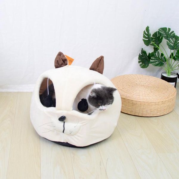 cat beds & furniture litter sponge simulation pet warm house small bed 
cat beds & furniture litter sponge simulation pet warm house small bed