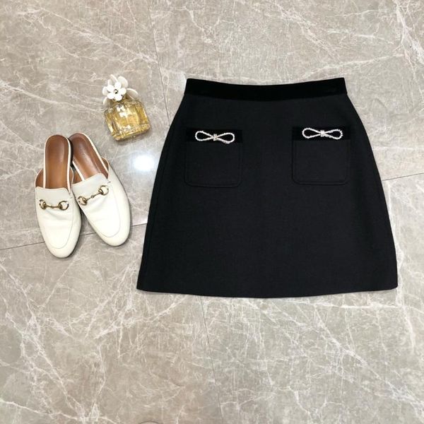 skirts ladies 2021 fashion contrast color butterfly-shaped diamond trim skirt 1209, Black
skirts ladies 2021 fashion contrast color butterfly-shaped diamond trim skirt 1209, Black