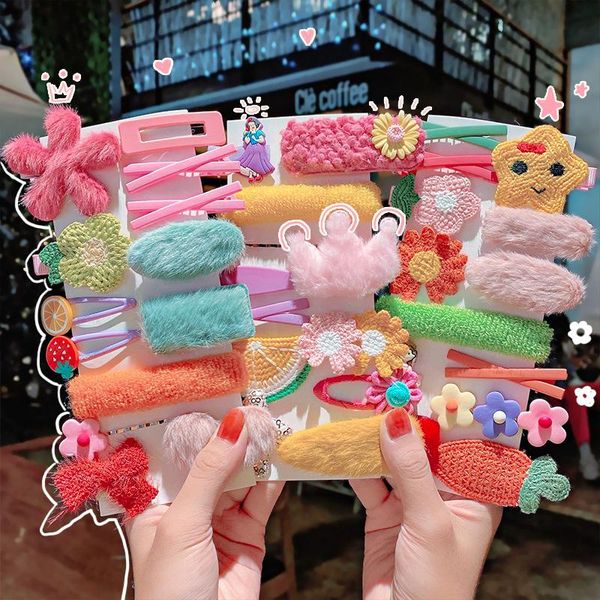 hair accessories 10pcs/set girls cute colorful cartoon plush clips kids sweet ornament headband hairpins fashion
hair accessories 10pcs/set girls cute colorful cartoon plush clips kids sweet ornament headband hairpins fashion