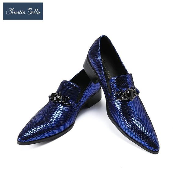 dress shoes christia bella embossed leather business men slip on brogues formal oxford for with metal chain, Black
dress shoes christia bella embossed leather business men slip on brogues formal oxford for with metal chain, Black