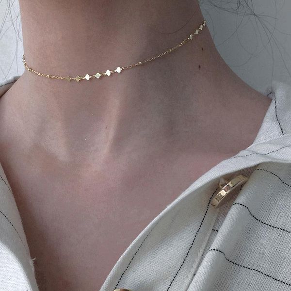 chains whole body 925 sterling silver shiny choker clavicle chain female short necklace jewelry korean
chains whole body 925 sterling silver shiny choker clavicle chain female short necklace jewelry korean