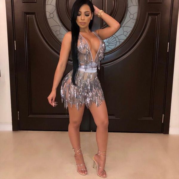 stunning tassel sequin mini womens dress grey bandage party slim lady clubnight vestido, Black;gray
stunning tassel sequin mini womens dress grey bandage party slim lady clubnight vestido, Black;gray