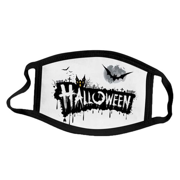Halloween letter mask cotton adult cloth 3D printing polyester male and female face mask
Halloween letter mask cotton adult cloth 3D printing polyester male and female face mask
