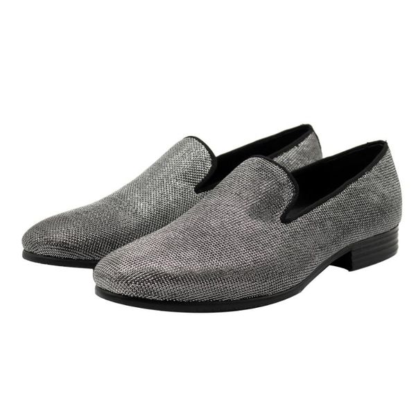 dress shoes men's slip-on lazy loafers for men fashion solid casual, Black