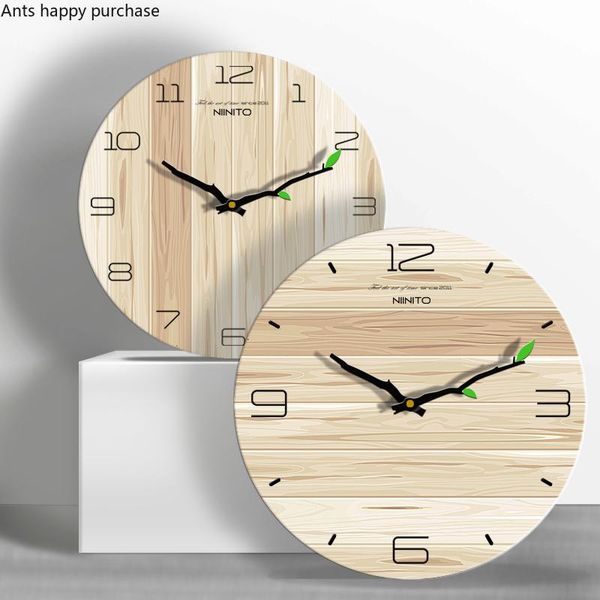wall clocks nordic clock modern design simple wood grain creative mute living room bedroom household fashion european
wall clocks nordic clock modern design simple wood grain creative mute living room bedroom household fashion european