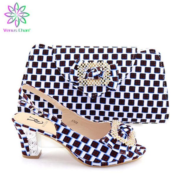 dress shoes nigerian pretty crystal woman and bag to match set african fashion high heels for party, Black
dress shoes nigerian pretty crystal woman and bag to match set african fashion high heels for party, Black