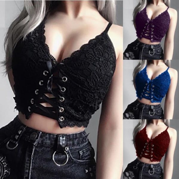 women's intimates sleeveless tank solid lace underwear camisoles & tanks, Black;white
women's intimates sleeveless tank solid lace underwear camisoles & tanks, Black;white