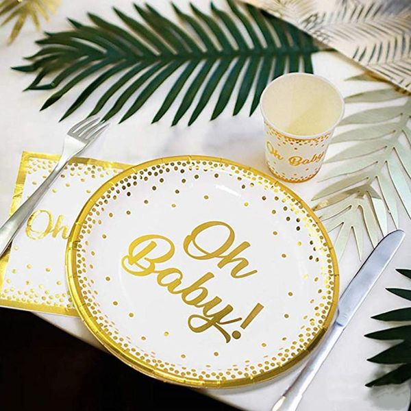 disposable dinnerware baby shower decor oh printed tableware set paper plate/cups/banner/napkins gender reveal party supplies
disposable dinnerware baby shower decor oh printed tableware set paper plate/cups/banner/napkins gender reveal party supplies