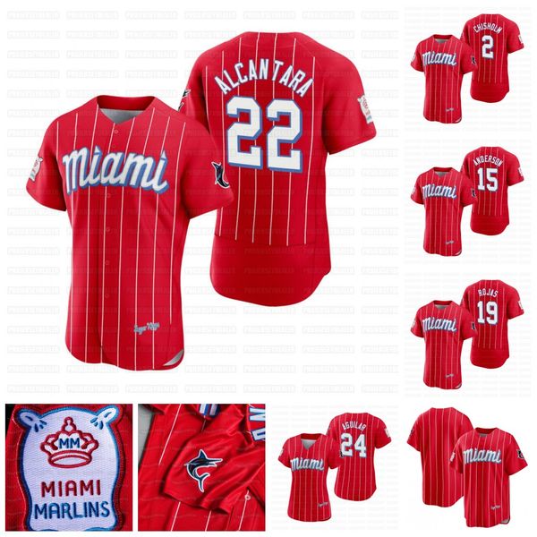 marlins 2021 city connect miami jersey sandy alcantara brian anderson miguel rojas jonathan villar lewis brinson caleb smith jorge alfaro jo, Blue;black
marlins 2021 city connect miami jersey sandy alcantara brian anderson miguel rojas jonathan villar lewis brinson caleb smith jorge alfaro jo, Blue;black