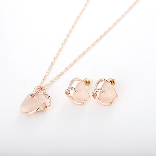 earrings & necklace l28 romantic woman party fashion transparent crystal set opal pendant, Silver
earrings & necklace l28 romantic woman party fashion transparent crystal set opal pendant, Silver