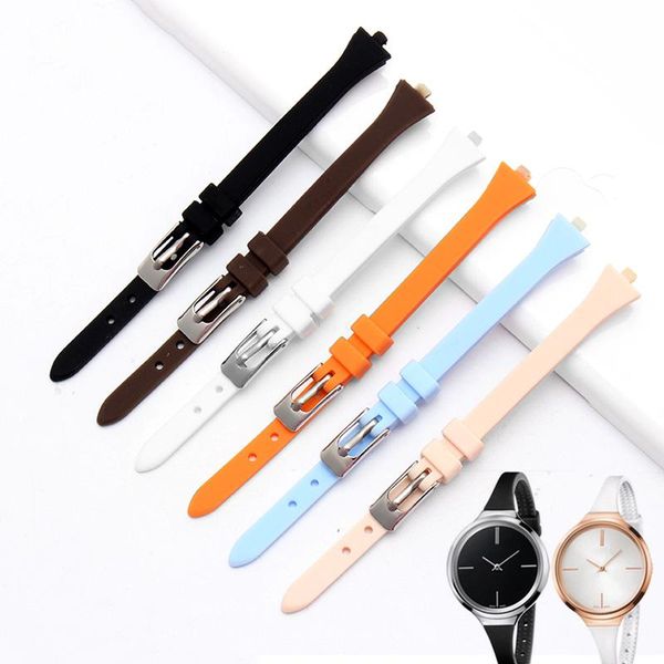 watch bands soft silicone band replacement strap for k4u236/k4u231 women's 3mm, Black;brown
watch bands soft silicone band replacement strap for k4u236/k4u231 women's 3mm, Black;brown