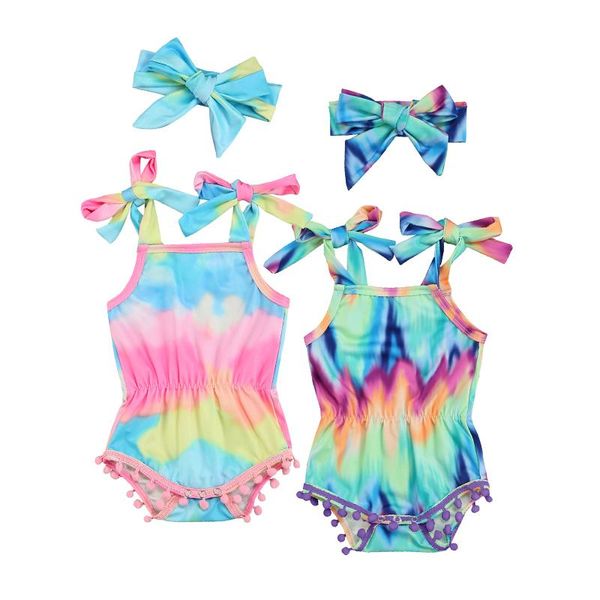 jumpsuits focusnorm 2colors baby girls lovely rompers headband tie-dye printed strap sleeveless belt tassel, Blue
jumpsuits focusnorm 2colors baby girls lovely rompers headband tie-dye printed strap sleeveless belt tassel, Blue