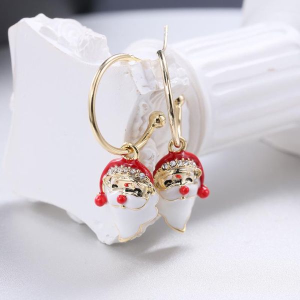 hoop & huggie 2021 cute cartoon santa claus green ball drop earrings for women girl party simple brincos jewelry accessories christmas gift, Golden;silver
hoop & huggie 2021 cute cartoon santa claus green ball drop earrings for women girl party simple brincos jewelry accessories christmas gift, Golden;silver