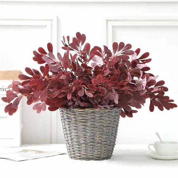decorative flowers & wreaths 49cm high-quality artificial plant green jujube leaves, party decoration wall, wedding layout,home vase flower
decorative flowers & wreaths 49cm high-quality artificial plant green jujube leaves, party decoration wall, wedding layout,home vase flower