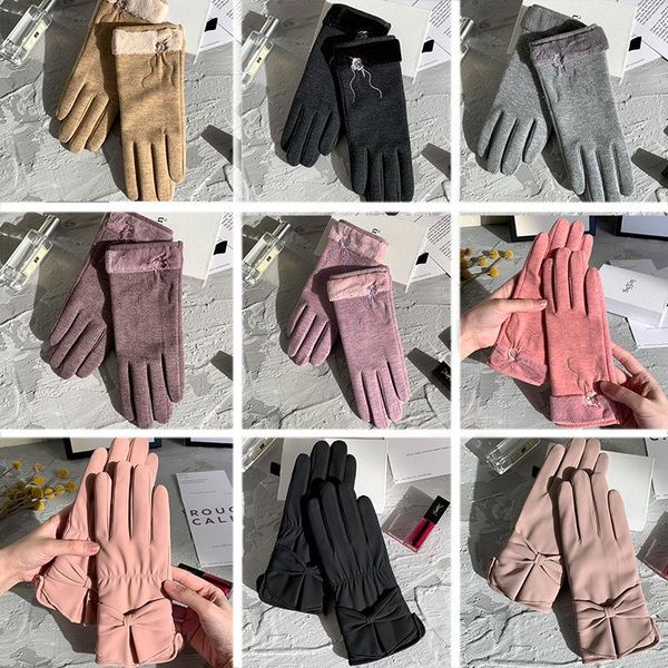 female autumn winter non-inverted velvet cashmere gloves full finger warm lace women cotton touch screen stylish cute cycling, Black
female autumn winter non-inverted velvet cashmere gloves full finger warm lace women cotton touch screen stylish cute cycling, Black