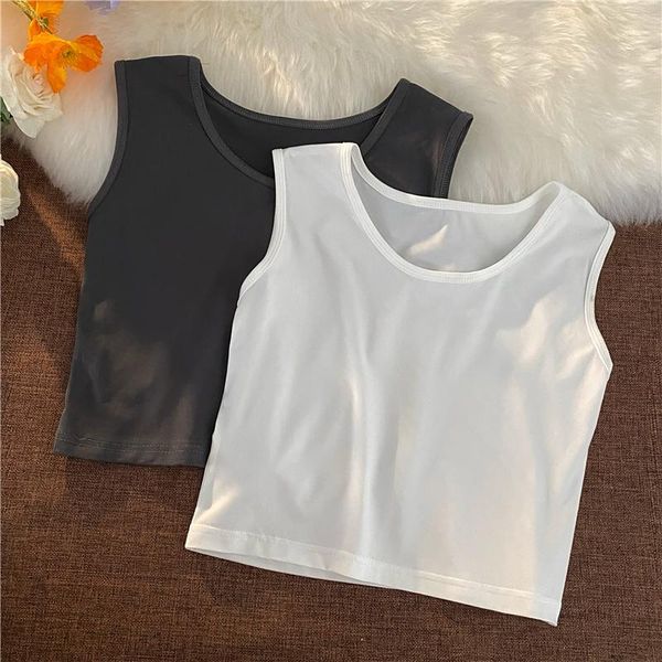women's tanks & camis tank vest solid harajuku korean female sleeveless color black white summer women crop push ups 10 colors
women's tanks & camis tank vest solid harajuku korean female sleeveless color black white summer women crop push ups 10 colors