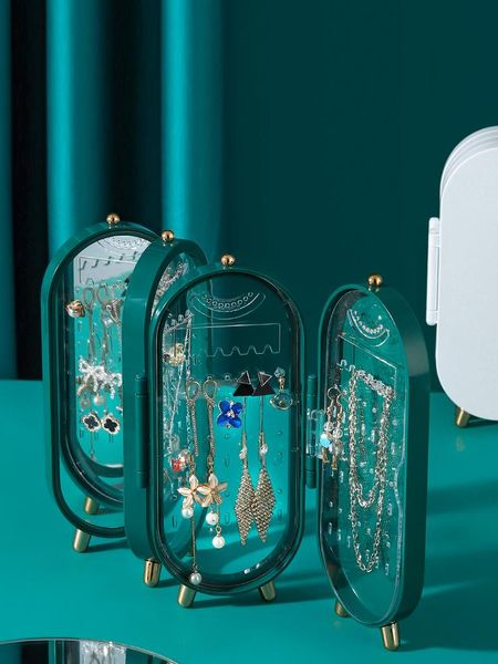 jewelry pouches, bags storage box earrings display stand bracelet necklace organizer portable plastic 4 doors folding large capacity, Pink;blue
jewelry pouches, bags storage box earrings display stand bracelet necklace organizer portable plastic 4 doors folding large capacity, Pink;blue