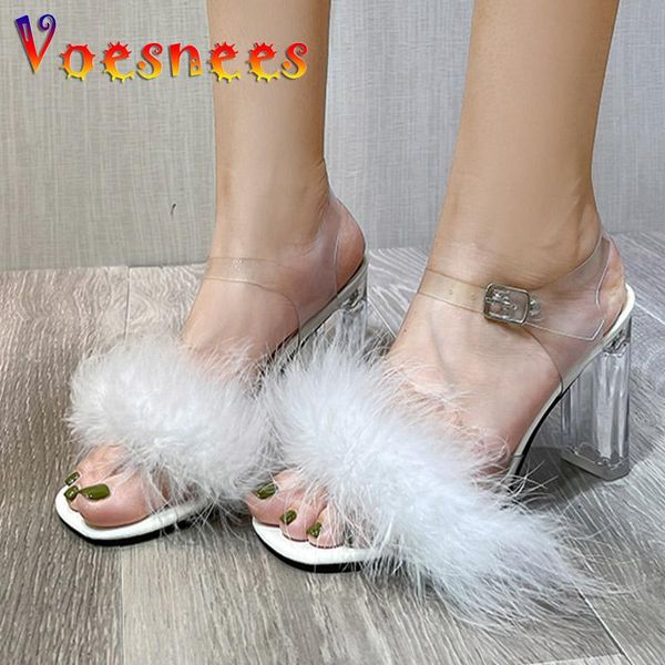 sandals women shoes summer 2022 fashion hairy fur ladyies transparent square toe club party wear hyaline high heels size 43, Black
sandals women shoes summer 2022 fashion hairy fur ladyies transparent square toe club party wear hyaline high heels size 43, Black