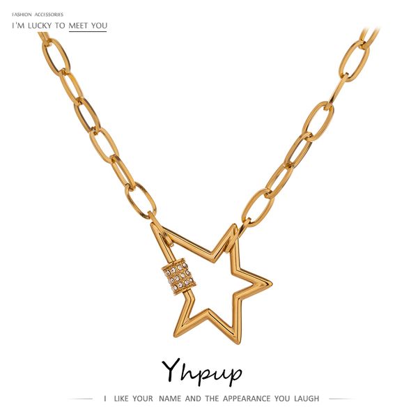 designer necklace luxury jewelry exquisite stainless steel star pendant cubic zirconia 18 k chain collar for women, Silver
designer necklace luxury jewelry exquisite stainless steel star pendant cubic zirconia 18 k chain collar for women, Silver